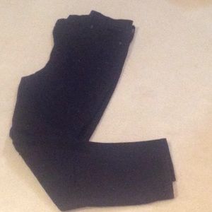 High Rise black skinny jeans